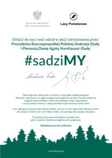 Akcja #sadziMY 2020