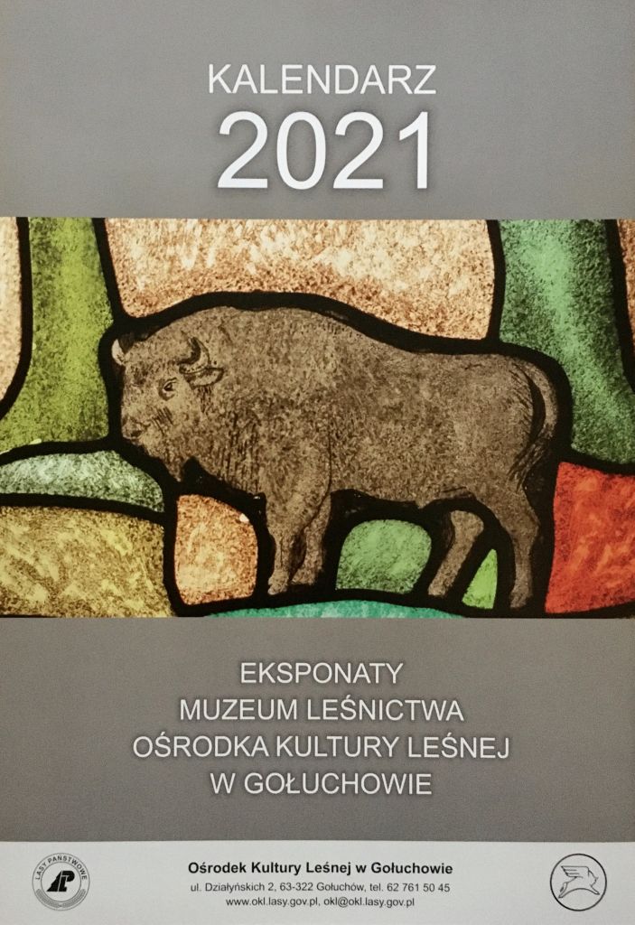 Eksponaty ze zbiorów OKL w kalendarzu na 2021 rok